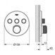 Termostat de duș/cadă GROHE SMARTCONTROL cu 3 butoane, placă de suprafață 29121000 foto 2