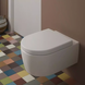 WC suspendat Villeroy & Boch Avento 5656HR01 DirectFlush 370x530x310 mm cu &icirc;nchidere silențioasă și capac QuickRelease 5656HR01 foto 1