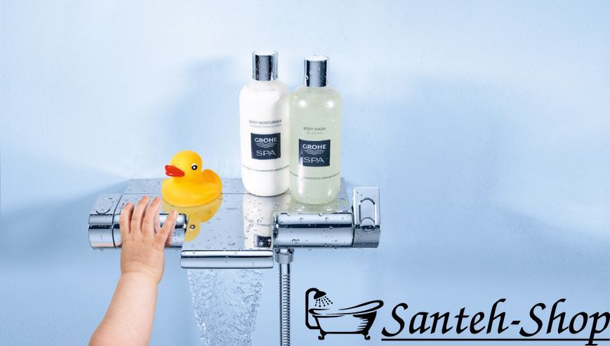 Grohe Grohtherm 2000 NOU termostat baie, crom 34464001 foto