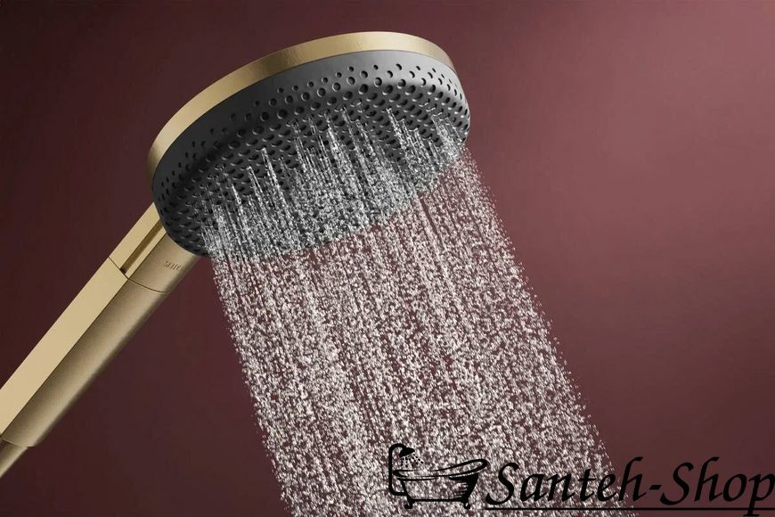 Set de duș Hansgrohe Raindance Alive Select S, Ecosmart 24603140 cu suport Unica S Puro 90, bronz 24603140 foto