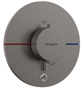 Термостат скрытого монтажа Hansgrohe ShowerSelect Comfort S HighFlow на 1 функцию, Brushed Black Chromе (15562340) 15562340 фото