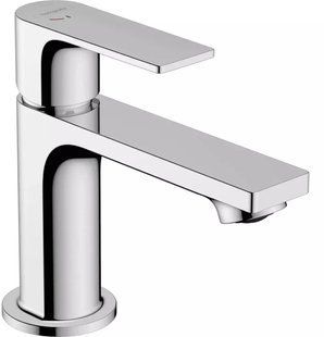 Смеситель Hansgrohe Rebris E 80 Coolstart EcoSmart+ для умывальника с д/у pop-up, Chrome (72587000) 72587000 фото