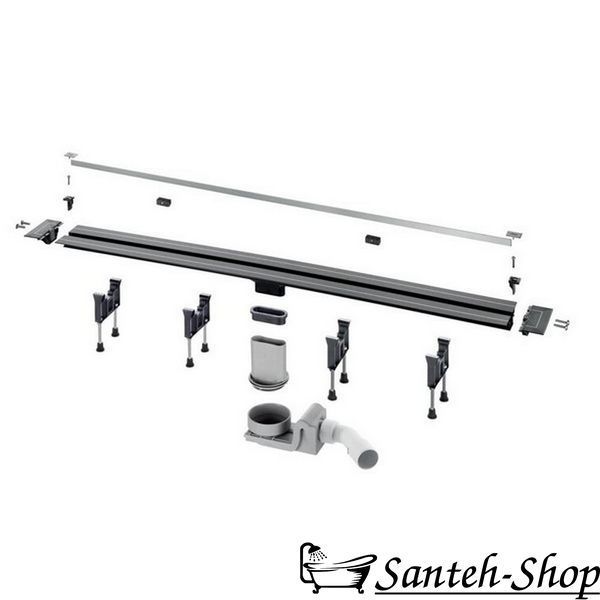 Viega ADVANTIX VARIO 704360 Sifon de duș + insert de design Visign SR2 lucios 704360 foto