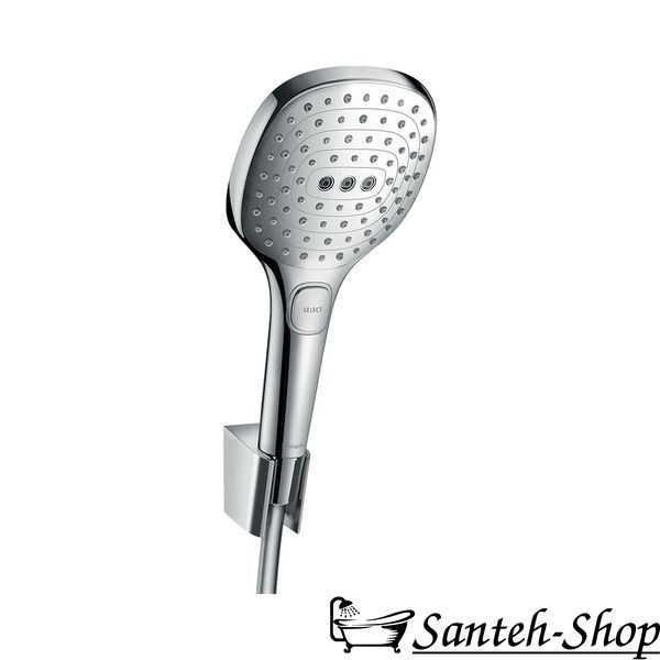 Душевой набор Hansgrohe Raindance Select E 120 3jet 160, хром/белый (26720400) 26720400 фото