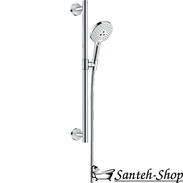 Set duș Hansgrohe Raindance Select S 120/110 cm 3Jet st&acirc;nga, alb/crom (26325400) 26325400 foto