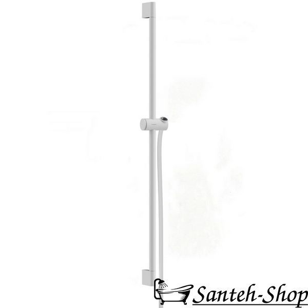 Bară de duș Hansgrohe Pulsify S 90 cm cu furtun de 160 cm, alb mat (24401700) 24401700 foto