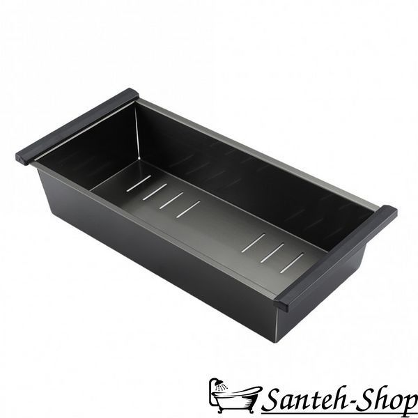 Chiuvetă de bucătărie Gappo GS5050-6 neagră, 500x500x215 mm GS5050-6 foto