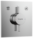 Смеситель для ванны Hansgrohe DuoTurn E 75417000 хром 75417000 фото 1