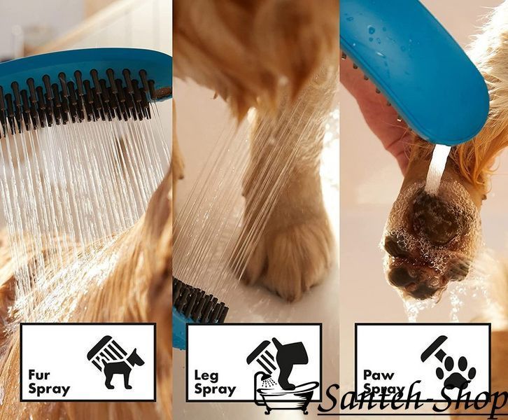 Duș de m&acirc;nă Hansgrohe DogShower 150 3Jet pe benzină, albastru (26640540) 26640540 foto
