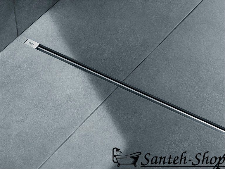 Viega ADVANTIX VARIO 704360 Sifon de duș + insert de design Visign SR2 lucios 704360 foto
