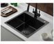 Chiuvetă de bucătărie Gappo GS5050-6 neagră, 500x500x215 mm GS5050-6 foto 1