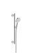 Set duș Hansgrohe Raindance Select S 120/110 cm 3Jet st&acirc;nga, alb/crom (26325400) 26325400 foto 1