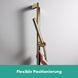 Bară de duș Hansgrohe Unica S Puro 90 cm cu furtun de 160 cm, bronz periat (24405140) 24405140 foto 4