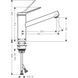 Baterie de bucătărie Hansgrohe Zesis M33 150 1jet, negru mat (74802670) 74802670 foto 1