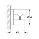 Крючок для банного халата GROHE ESSENTIALS 40364001 фото 2
