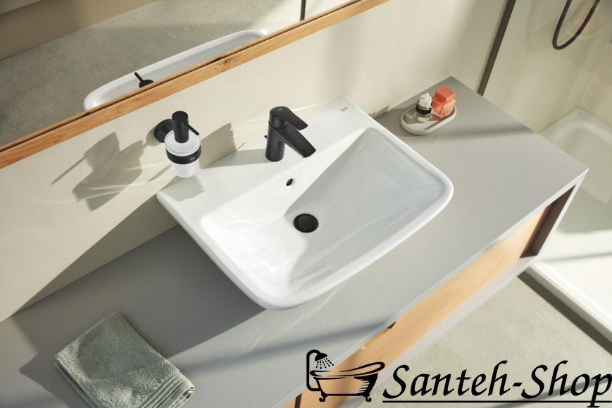 Дозатор жидкого мыла Grohe Essentials, черный матовый (1022572430) 1022572430 фото